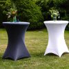 Husse für Stehtisch (schwarz)