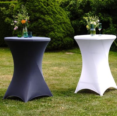 Husse für Stehtisch (schwarz)