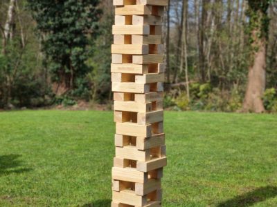 XXL Jenga Holzturm