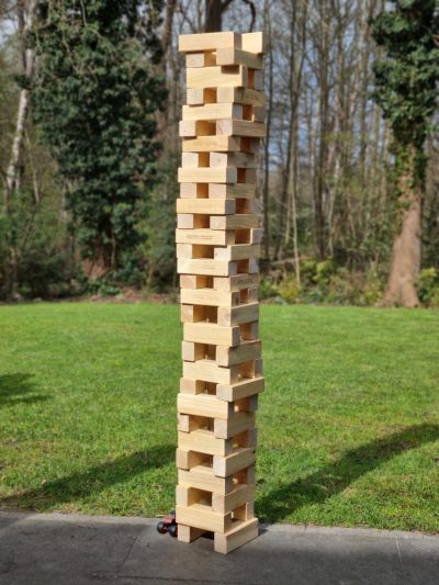 Jenga XXL Holzturm XXL Jenga Holzturm